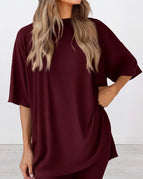 Burgundy / S