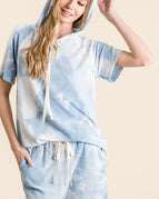 BLUE TIE DYE / S